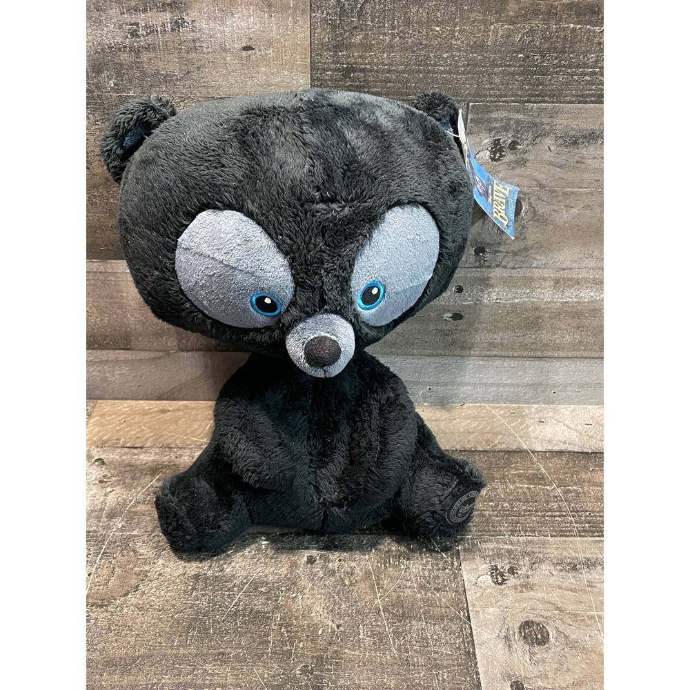 Disney Pixar Brave Hamish Bear Cub Plush Black 10 inch Disney Store NWT